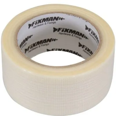 Adhésif toilé robuste transparent - Réf. 190469