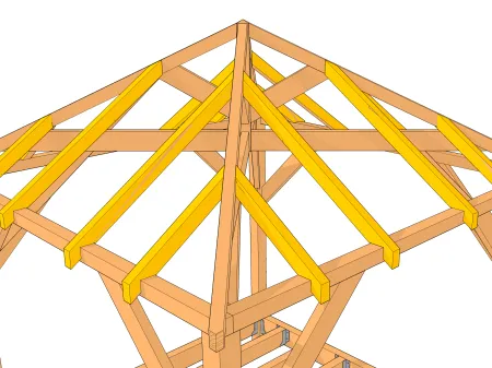 Vérification et calcul des chevrons