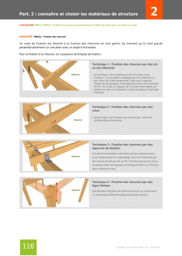 Extrait de la rubrique préparer un projet de construction bois