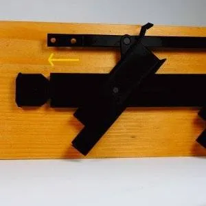 Schéma du montage de la butée