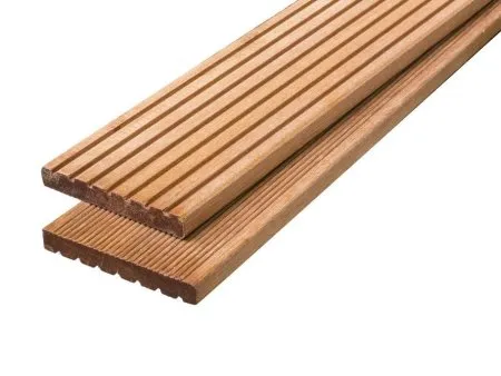 Les panneaux en bois rainurés pour le plancher