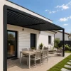Lame XL aluminium 29mm, longueur 2.35m, RAL9005 structuré NOIR MAT