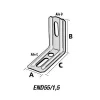 Vis HECO MULTI-MONTI-PLUS SS - tête hexagonale avec embase - zingué blanc - D10 x L100 - Réf. 48453