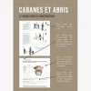 Verso du grand guide de construction des cabanes et abris de jardin