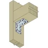 Grands sabots à ailes extérieures, gamme GLE ECONOMIQUE (développé 380mm, épaisseur 2.5mm, profondeur 90mm) - Réf. GLE600/80/2,5